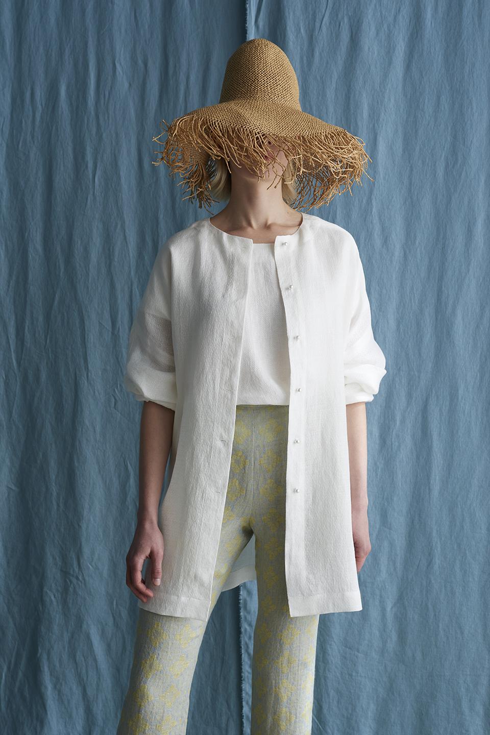collection of linen garments, summer 2025